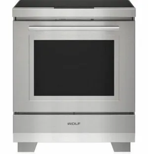 WOLF Transitional 76cm Freestanding Electric Oven with Induction Cooktop ICBIR30450ST by Wolf, a Cooktops for sale on Style Sourcebook