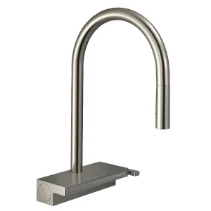 Hansgrohe Aquno Select M81 170 3jet Pull Out Sink Mixer - Stainless Steel 73831803 by Hansgrohe, a Kitchen Taps & Mixers for sale on Style Sourcebook