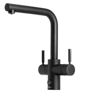 Insinkerator Multitap 4N1 Ambient L Shape Velvet Black 4004LVBA by Insinkerator, a Kitchen Taps & Mixers for sale on Style Sourcebook
