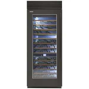 Fhiaba 90cm X-PRO Wine Cellar Left Hinge Titanium XS8990FW3AM5DH by Fhiaba, a Wine Fridges for sale on Style Sourcebook