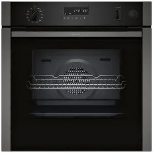 NEFF 60cm Pyrolytic Slide & Hide Oven with AddedSteam-Graphite Grey - B5AVM7AG7A by NEFF, a Ovens for sale on Style Sourcebook