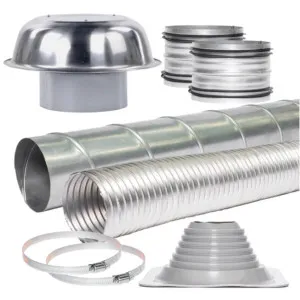 Sirius 200mm Metal Roof Ducting Kit EASYROOF200M by Sirius, a Rangehoods for sale on Style Sourcebook