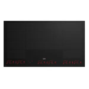 Beko 90cm Built-In Flexy Induction Cooktop with Luminous Control BCT904IG by Beko, a Cooktops for sale on Style Sourcebook
