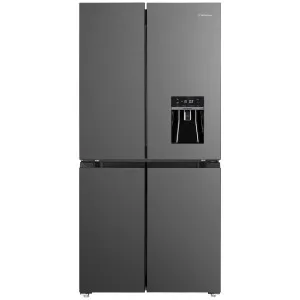 Westinghouse 492L French Door Fridge with Non-Plumbed Water Dispenser Charcoal Matte Black WQE4960BA by Westinghouse, a Refrigerators, Freezers for sale on Style Sourcebook