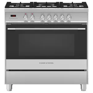 Fisher & Paykel Series 5 90cm Classic Freestanding Dual Fuel Cooker OR90SCG1X1 by Fisher & Paykel, a Cooktops for sale on Style Sourcebook