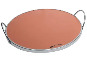 Smeg Refractory Pizza Stone with Handles PRTX by Smeg, a Ovens for sale on Style Sourcebook