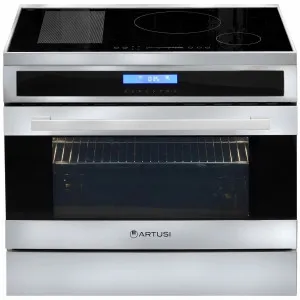 Artusi 90cm Induction Freestanding Oven Stainless Steel CAFI95X by Artusi, a Cooktops for sale on Style Sourcebook