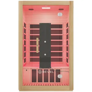 Revel Kora 2 Person Far Infrared Sauna R-FI-2P by Revel, a Saunas for sale on Style Sourcebook