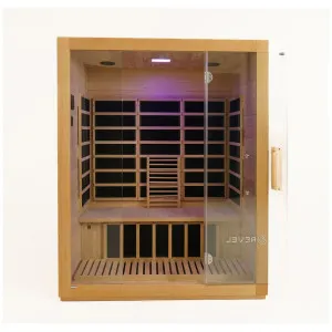 Revel Kora 3 Person Far Infrared Sauna R-FI-3P by Revel, a Saunas for sale on Style Sourcebook
