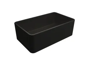Turner Hastings Novi 75 x 46 Fine Fireclay Single Bowl Butler Sink Matte Black NO75FS-MB by Turner Hastings, a Kitchen Sinks for sale on Style Sourcebook