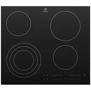 Electrolux 60cm Ceramic 4 Burner Cooktop EHC644BF by Electrolux, a Cooktops for sale on Style Sourcebook