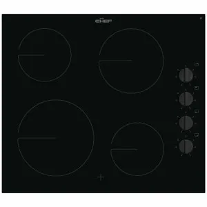 Chef 60cm Electric Ceramic Cooktop CHC642BB by Chef, a Cooktops for sale on Style Sourcebook