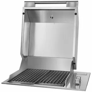 Artusi 60cm Built-In Gas BBQ with Dome Hood ABBQM3-ABBQMH3 by null, a BBQs for sale on Style Sourcebook