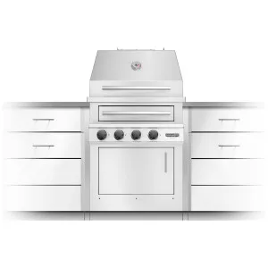 Kalamazoo Hybrid Fire K500 Built-In Grill 304 Stainless Steel LPG K500HB22AULPCYLS4 by null, a BBQs for sale on Style Sourcebook