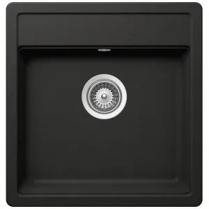 Abey Schock Nemo Small Single Sink Bowl Nero NE100SN by Abey, a Kitchen Sinks for sale on Style Sourcebook