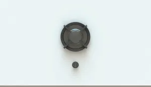 Pitt Altar 1 Medium Burner Natural Gas Cooktop Professional Brass ALTAR1PTNG by Pitt, a Cooktops for sale on Style Sourcebook