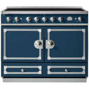 La Cornue Cornufe 110cm Induction Freestanding Oven Winter Sky with Brushed Nickel CFE110EIWS-N by La Cornue, a Cooktops for sale on Style Sourcebook