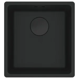 Franke Maris 370mm Single Bowl Flushmount Sink Matte Black MRG210-37MB-B by Franke, a Kitchen Sinks for sale on Style Sourcebook