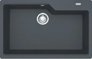 Franke Urban Fragranite 780mm Single Bowl Topmount Sink Onyx UBG610-78ON by Franke, a Kitchen Sinks for sale on Style Sourcebook