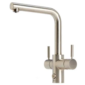 Insinkerator Multitap 4N1 Ambient L Shape Brushed 4004LBRA by Insinkerator, a Kitchen Taps & Mixers for sale on Style Sourcebook