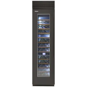 Fhiaba 60cm X-PRO Dual Zone Wine Cellar Left Hinge Titanium XS5990FW3AM5DH by Fhiaba, a Wine Fridges for sale on Style Sourcebook