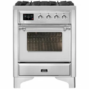 ILVE Majestic 70cm Freestanding Dual Fuel Oven M07DNE3SSC by Ilve, a Ovens for sale on Style Sourcebook