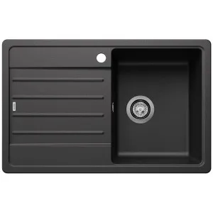 Blanco LEGRA 45S Single Bowl Top Mount Sink with Left Hand Drainer Silgranit Anthracite 528058 by Blanco, a Kitchen Sinks for sale on Style Sourcebook