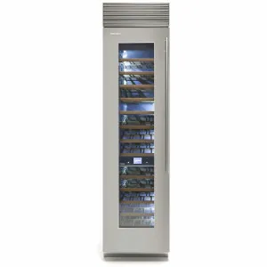 Fhiaba 60cm X-PRO Dual Zone Wine Cellar Left Hinge Stainless Steel XS5990FW3ASS by Fhiaba, a Wine Fridges for sale on Style Sourcebook