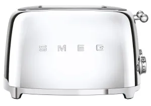 Smeg 50's Style 4 Slice Toaster Chrome TSF03SSAU by null, a Small Kitchen Appliances for sale on Style Sourcebook