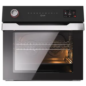 ILVE 76cm Panoramagic Series Built-in Oven Matte Black OV30PMT3MK by Ilve, a Ovens for sale on Style Sourcebook