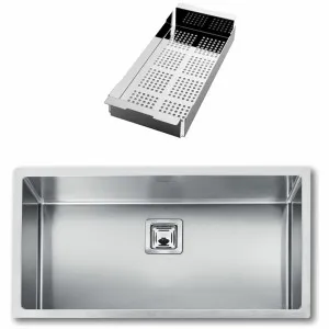 Artinox Radius 74 Single Bowl Sink with Strainer RAACC7440 by Artinox, a Kitchen Sinks for sale on Style Sourcebook
