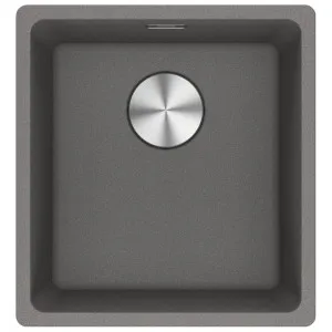 Franke Maris 370mm Single Bowl Undermount Sink Stone Grey MRG110-37SG-B by Franke, a Kitchen Sinks for sale on Style Sourcebook