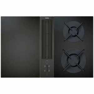 Bora Classic 2.0 Induction & 2 Burner Gas Cooktop With Integrated Rangehood CKA2FIG by Bora, a Cooktops for sale on Style Sourcebook
