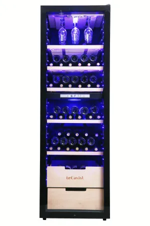 LeCavist Cuvee Rothschild 226 Bottle Dual Zone Wine Fridge LCS230VN2Z1D by LeCavist, a Wine Fridges for sale on Style Sourcebook