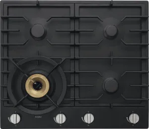 ASKO 60cm Natural Gas Cooktop with Super Flex Wok Burner Black Matte HG1666AD by Asko, a Cooktops for sale on Style Sourcebook