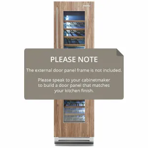 Fhiaba 60cm Integrated Wine Cabinet - Right Hinge S5990FW6A by Fhiaba, a Wine Fridges for sale on Style Sourcebook