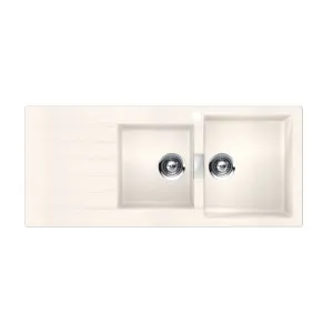 Abey Schock Signus 1& 3/4 Right Hand Bowl Sink with 1 Taphole - Polaris D200WR by Abey, a Kitchen Sinks for sale on Style Sourcebook