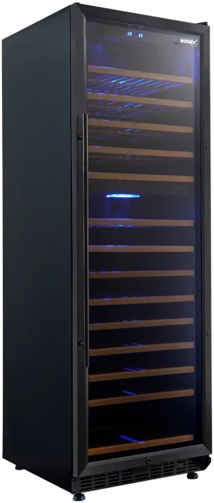 Husky 166 Bottle Dual Zone Wine Cabinet HUS-WC168D-BK-ZY by Husky, a Wine Fridges for sale on Style Sourcebook