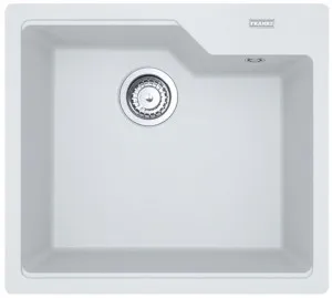 Franke Urban Fragranite 560mm Single Bowl Topmount Sink Polar White UBG610-56PWB by Franke, a Kitchen Sinks for sale on Style Sourcebook
