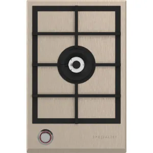 Spezialist 34cm Natural Gas Cooktop with Stainless Steel Plate Copper Surface S30341SPBCUNG by null, a Cooktops for sale on Style Sourcebook