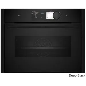 NEFF Flex Design 45cm Compact Oven with FullSteam Deep Black C29FY5CY0-DB by NEFF, a Ovens for sale on Style Sourcebook
