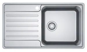 Franke Bell Single Bowl Sink with Left Hand Drainer BCX611LHD by Franke, a Kitchen Sinks for sale on Style Sourcebook