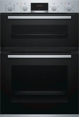 Bosch Serie 4 60cm Built-In Double Oven MBA534BS0A by Bosch, a Ovens for sale on Style Sourcebook