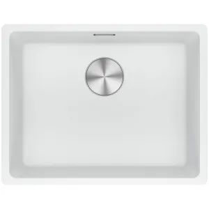 Franke Maris 520mm Single Bowl Undermount Sink Polar White MRG110-52PW-B by Franke, a Kitchen Sinks for sale on Style Sourcebook
