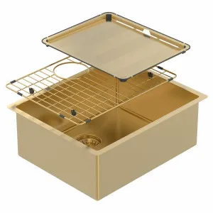 Abey Piazza Single Bowl Sink CR500G by Abey, a Kitchen Sinks for sale on Style Sourcebook