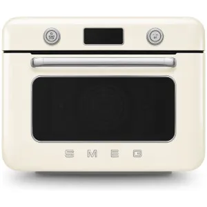 Smeg Retro Style Benchtop Combi-Steam Oven Cream COF01CRAU by Smeg, a Ovens for sale on Style Sourcebook