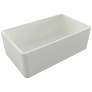 Turner Hastings Novi 75 x 46 Fine Fireclay Single Bowl Butler Sink Matte White NO753FS-MW by Turner Hastings, a Kitchen Sinks for sale on Style Sourcebook