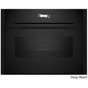 NEFF 45cm Compact Oven with Microwave Deep Black C29MR21Y0B-DB by NEFF, a Ovens for sale on Style Sourcebook