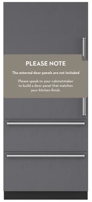 Sub-Zero 540L Integrated Bottom Mount Fridge with Internal Dispenser & Ice Maker ICBIT36CIIDLH by Sub-Zero, a Refrigerators, Freezers for sale on Style Sourcebook