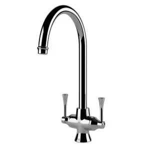 Turner Hastings Gosford Double Sink Mixer Chrome GO201DM-CH by Turner Hastings, a Kitchen Taps & Mixers for sale on Style Sourcebook